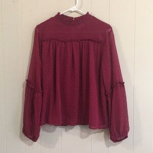 Japna Long Sleeve Blouse Size L